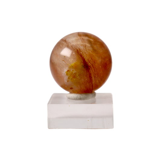 Red Rutile Sphere