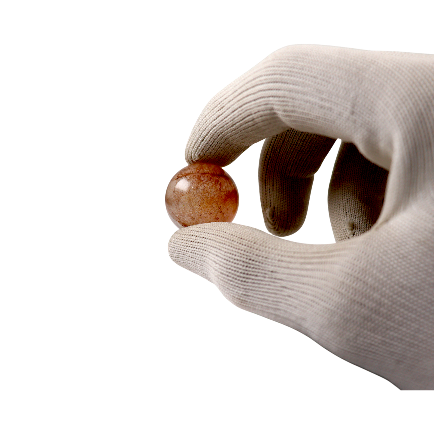 Red Rutile Sphere