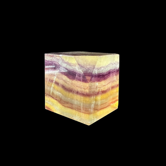 Multi Coloured Flourite Cubes