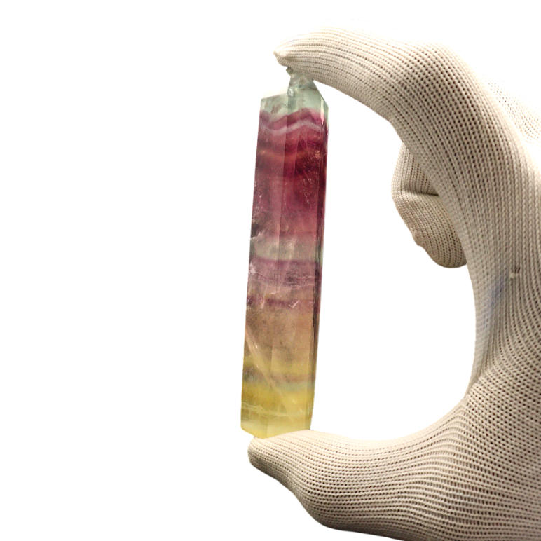 Multi Coloured Fluorite Tower