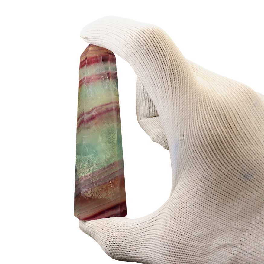 Multi Coloured Fluorite Tower