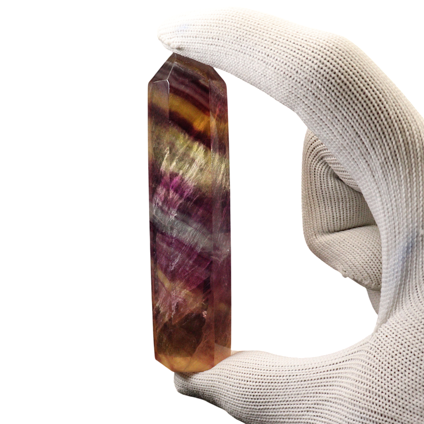 Multi Coloured Fluorite Tower