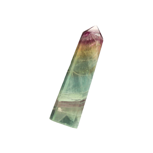 Multi Coloured Fluorite Tower