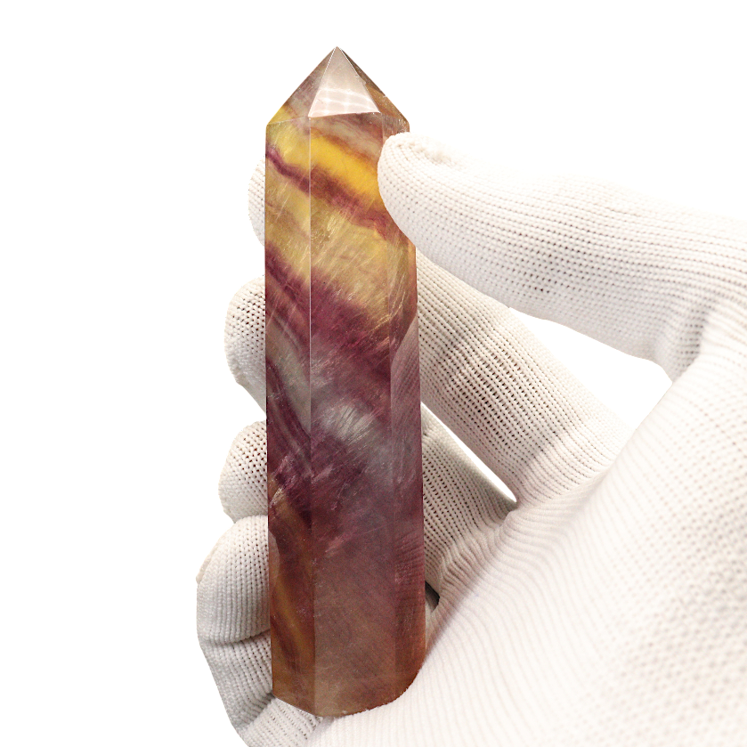 Multi Coloured Fluorite Tower