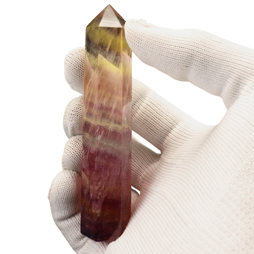 Multi Coloured Fluorite Tower