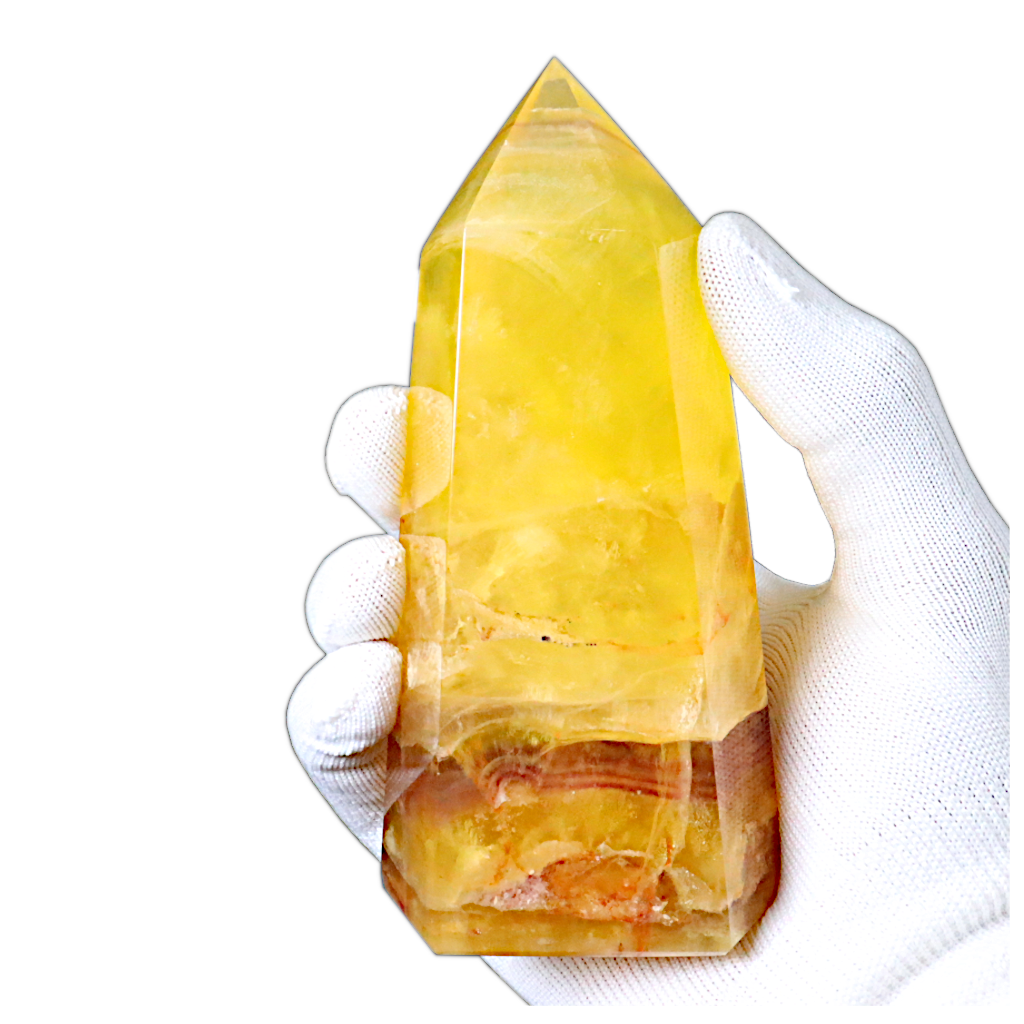 Yellow Fluorite Tower