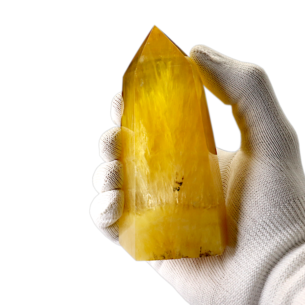 Yellow Fluorite Tower