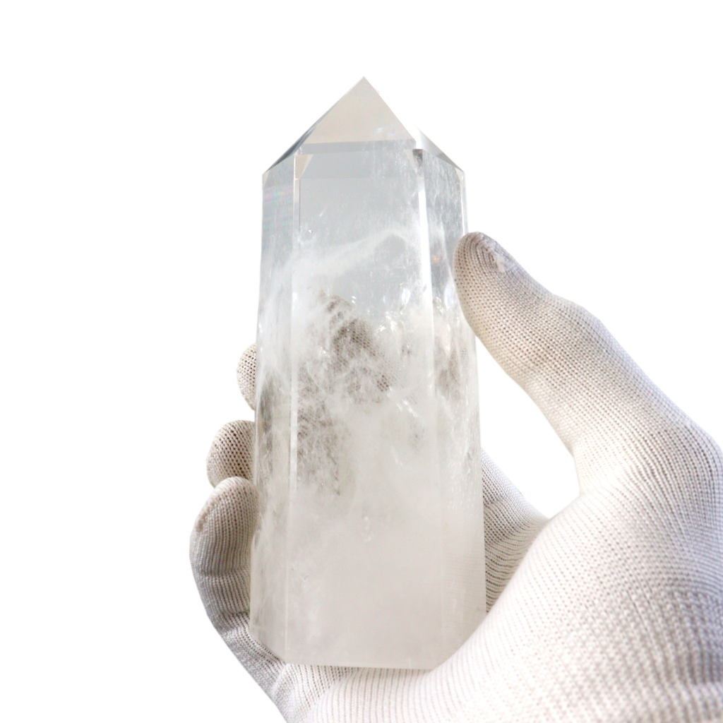 Clear Quartz Tower