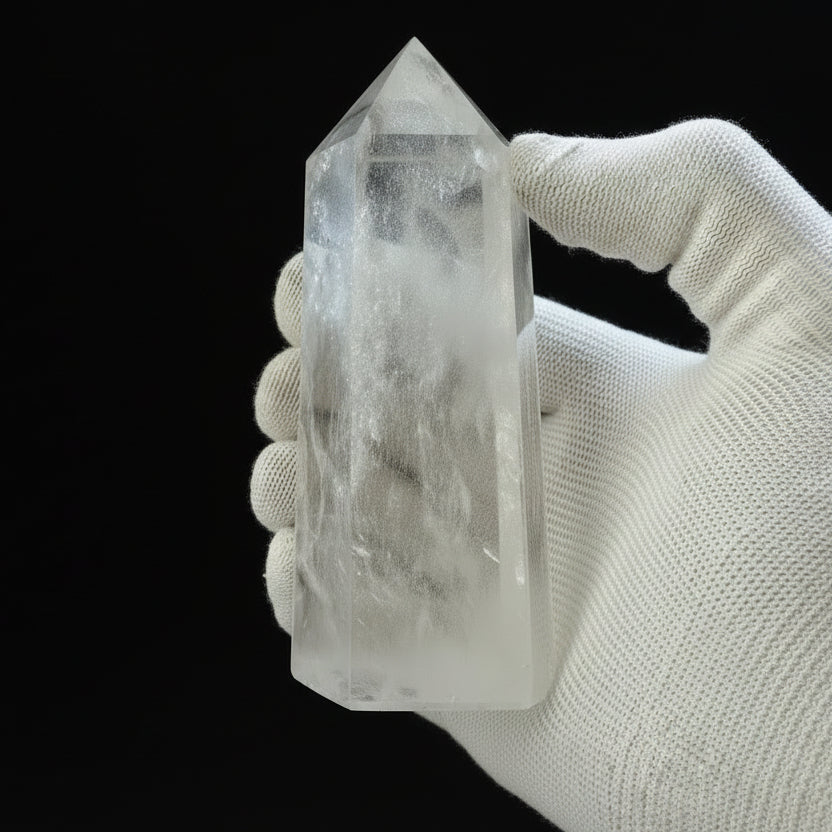 Clear Quartz Tower