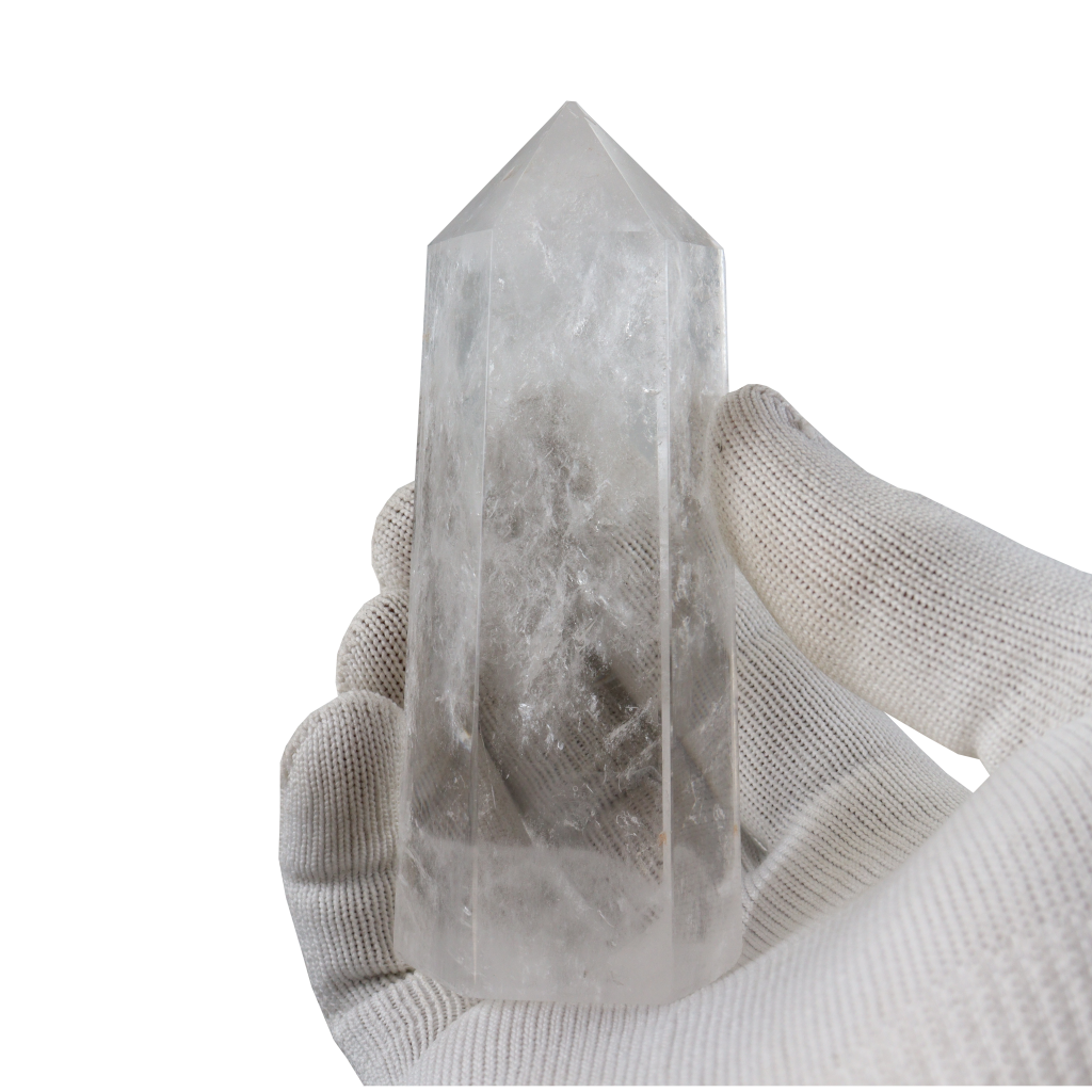 Clear Quartz Tower