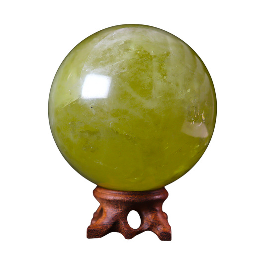 Lemon Quartz Sphere