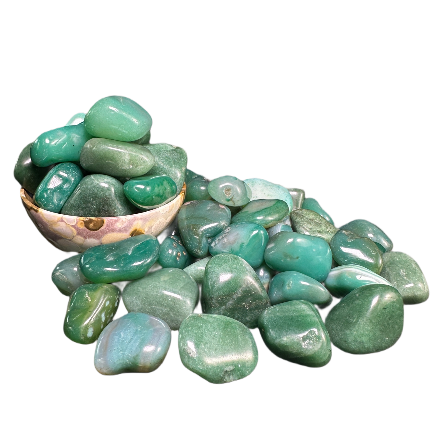 Dyed Green Agate