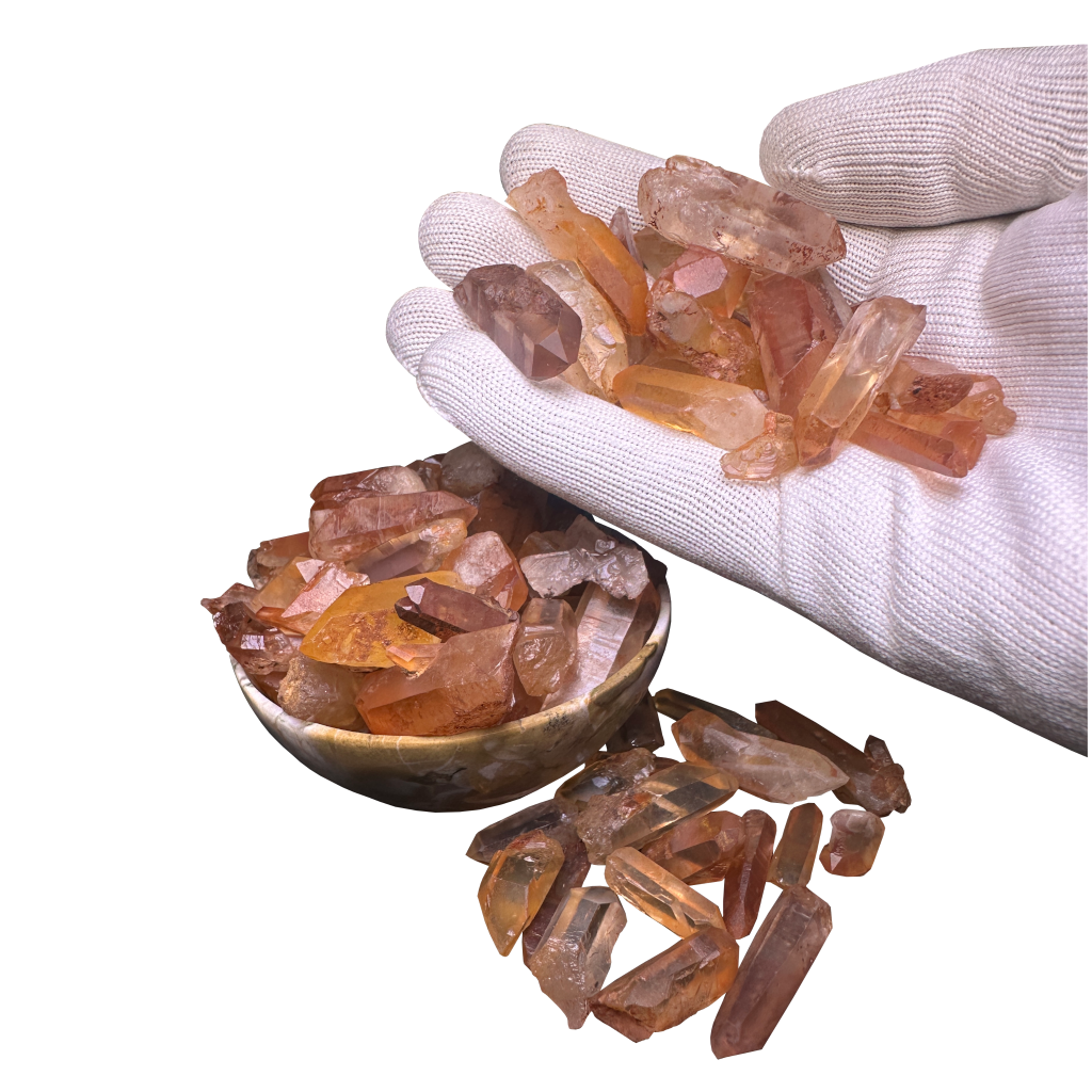 Tangerine quartz