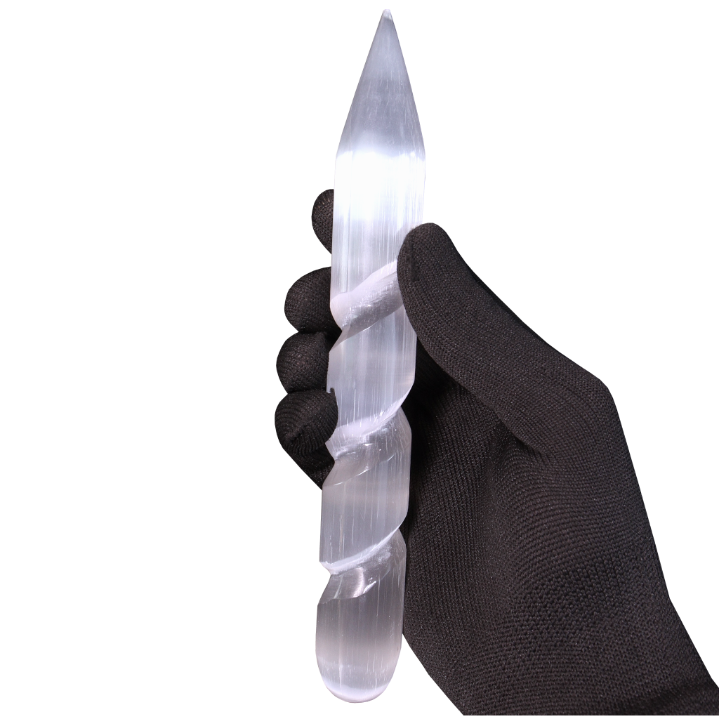 Selenite Wand