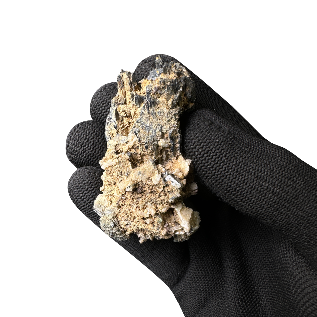 Schorl on Feldspar