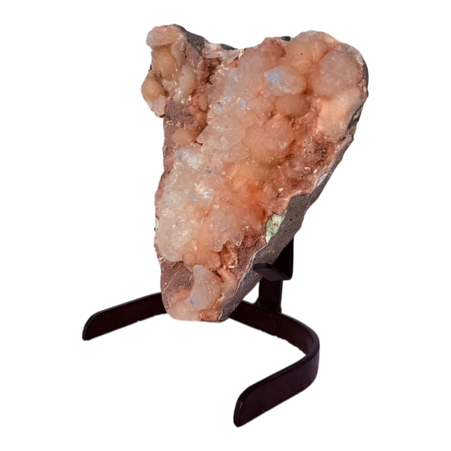 Pink Apophyllite with Stilbite