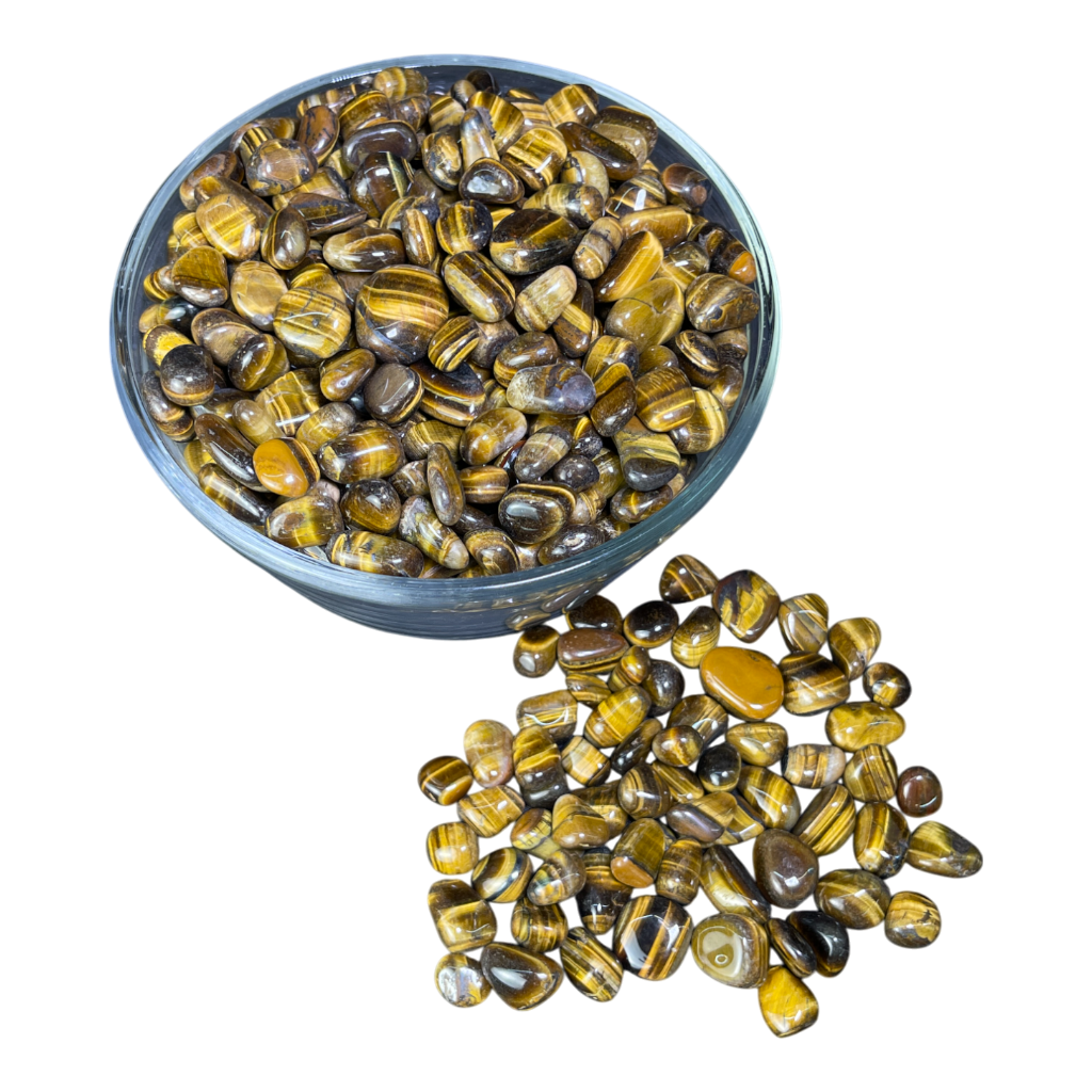 Tiger eye tumble