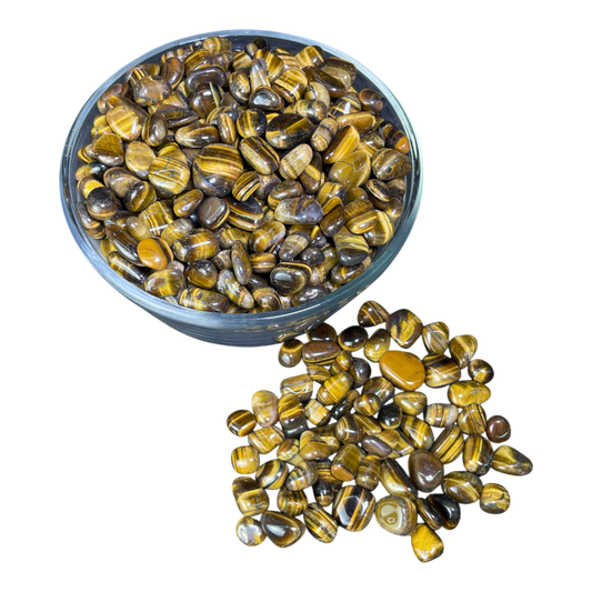 Tiger eye tumble