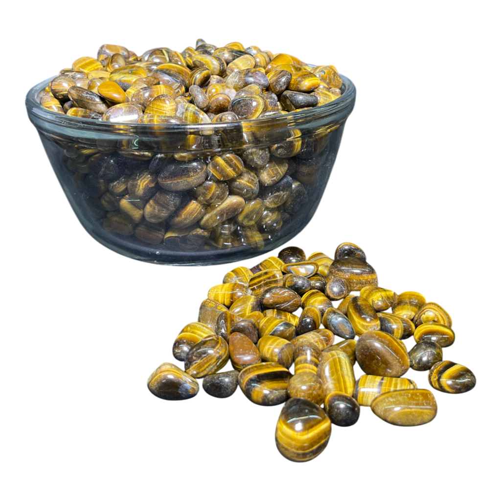 Tiger eye tumble