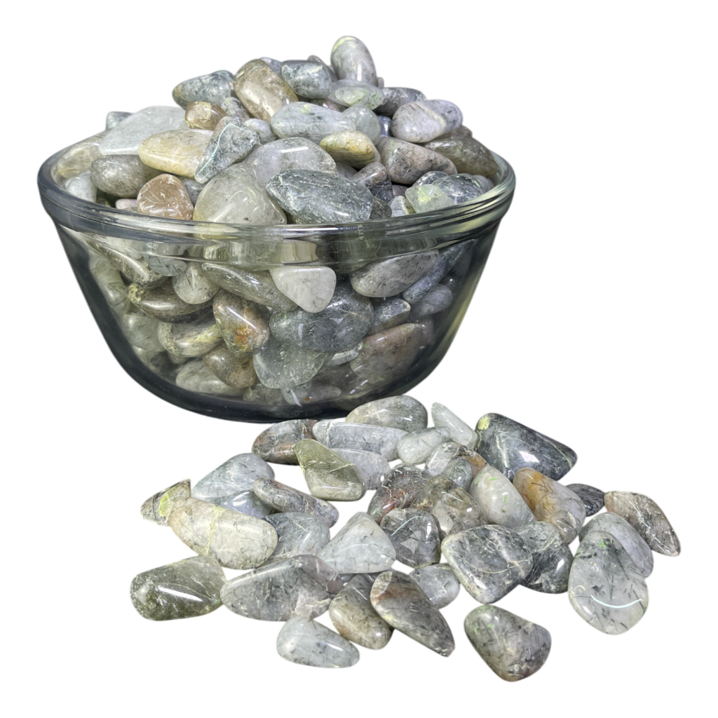 Green Rutile Tumble