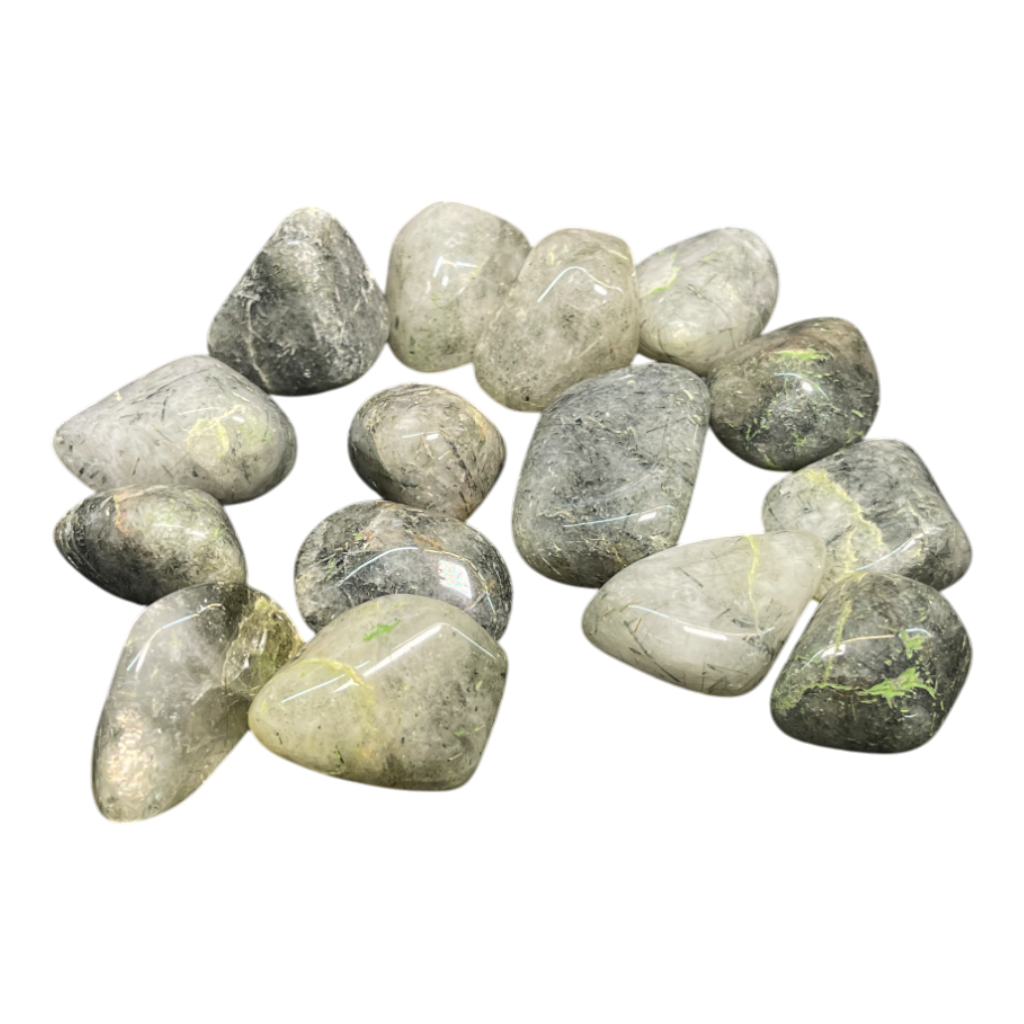 Green Rutile Tumble