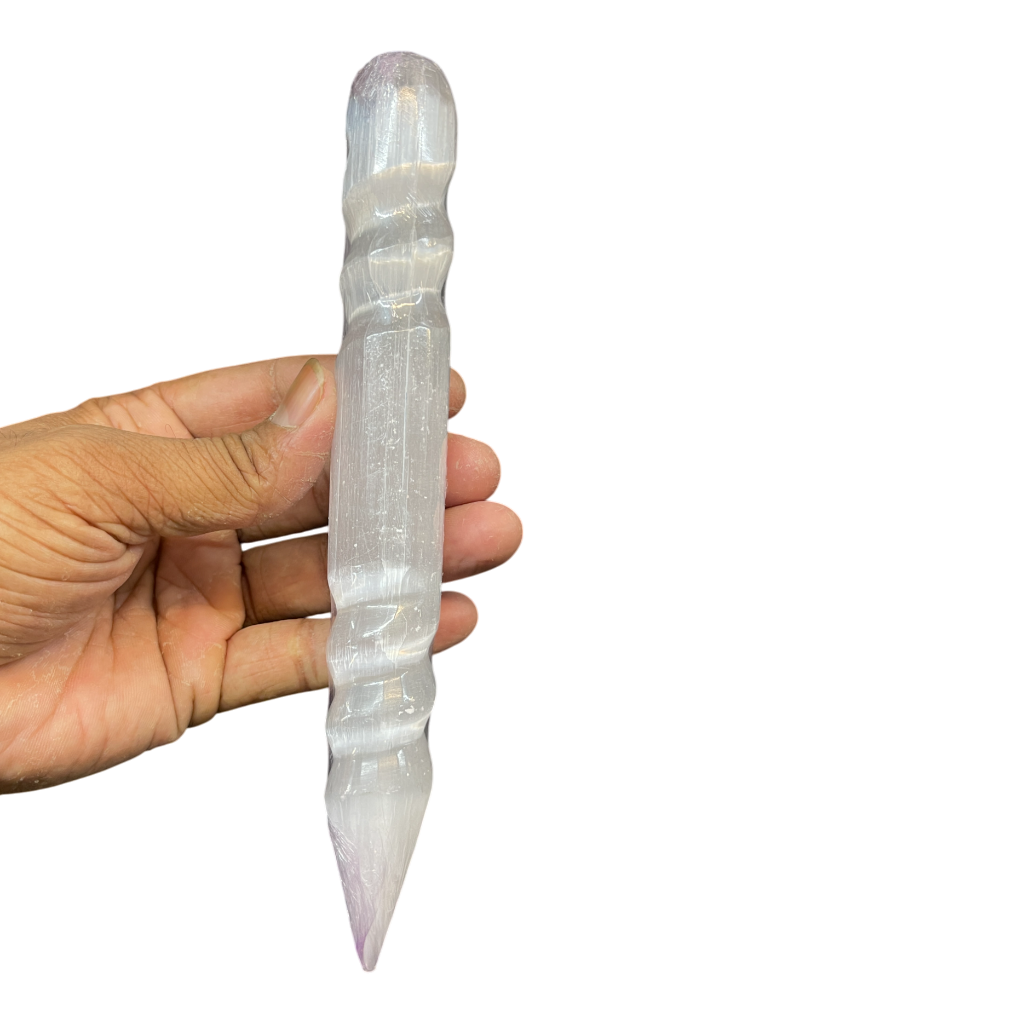 Selenite Wand