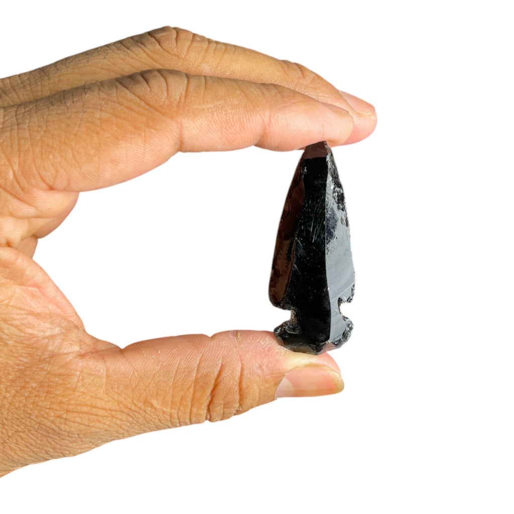 Black Obsidian Arrowhead