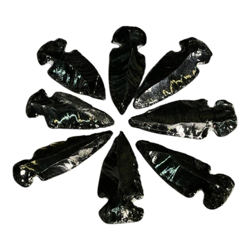Black Obsidian Arrowhead