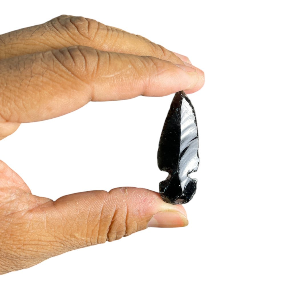 Black Obsidian Arrowhead