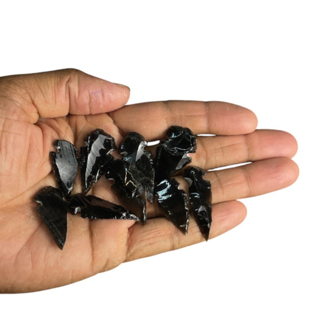 Black Obsidian Arrowhead