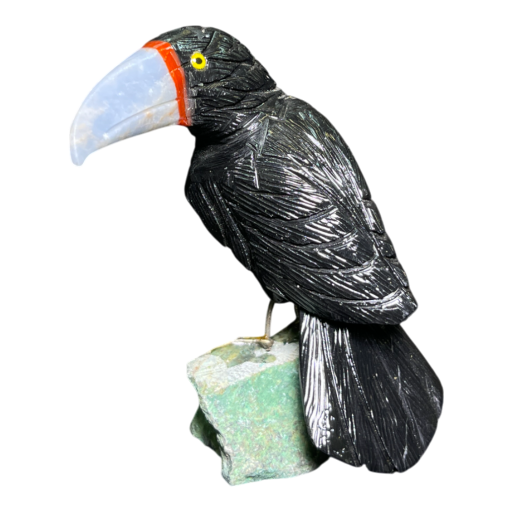 Toucan Birds Carving