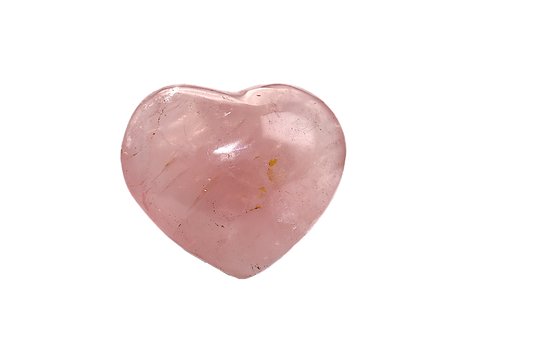 Rose Quartz Heart