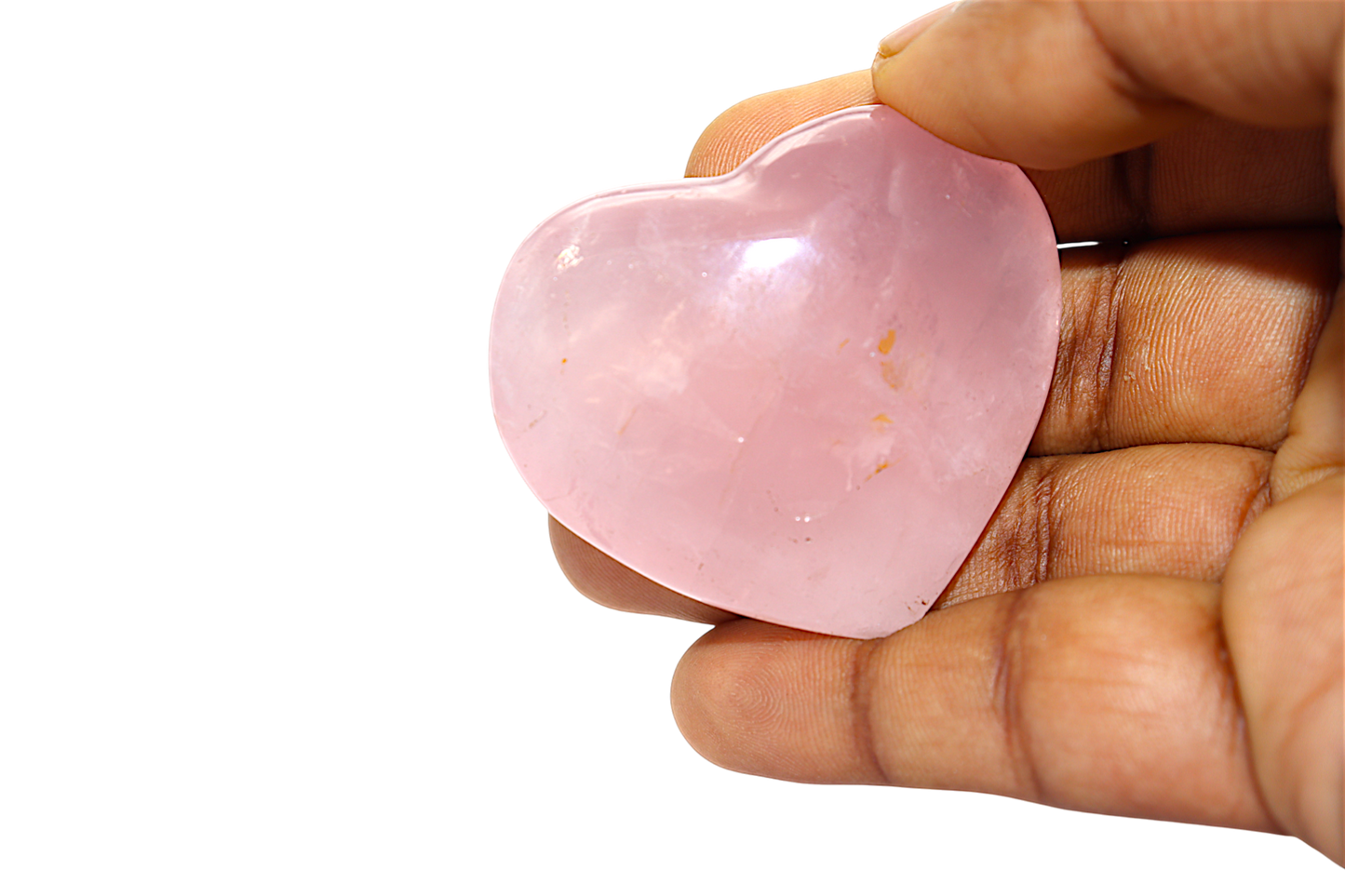 Rose Quartz Heart