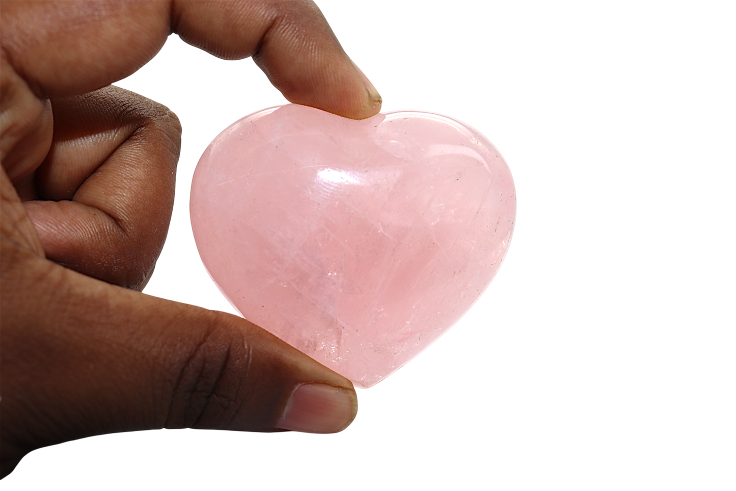 Rose Quartz Heart