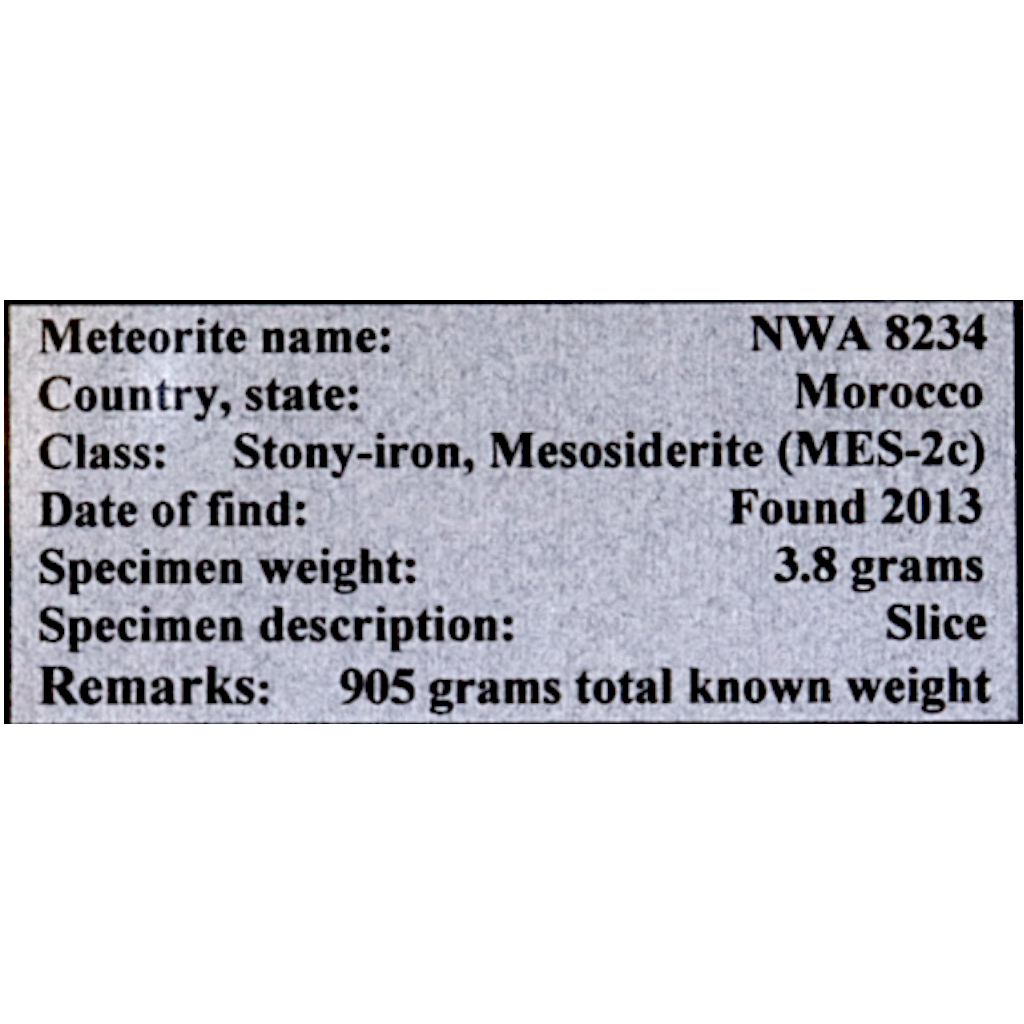 Meteorite (NWA 8234)