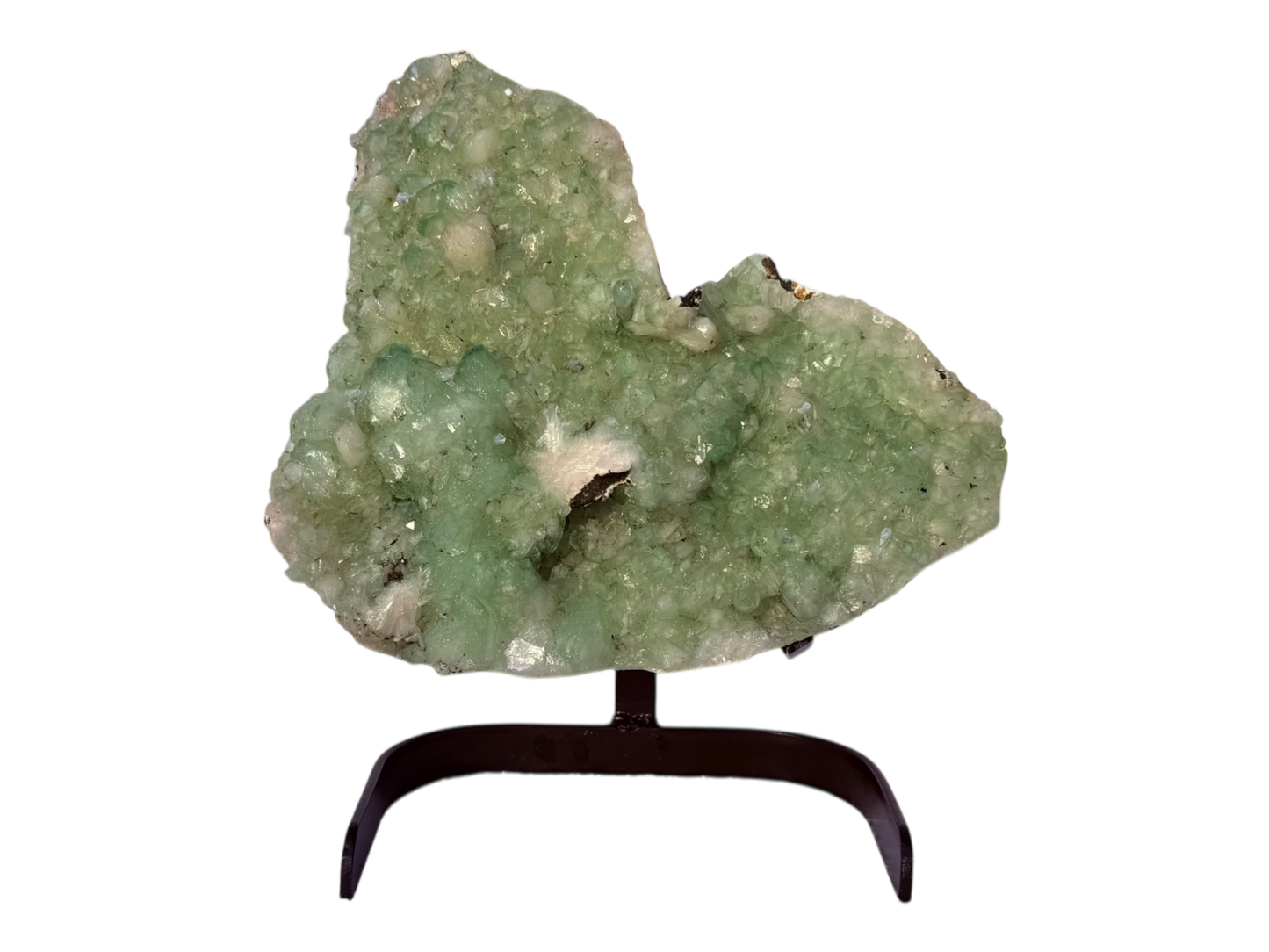 Green Apophyllite with sitilbite
