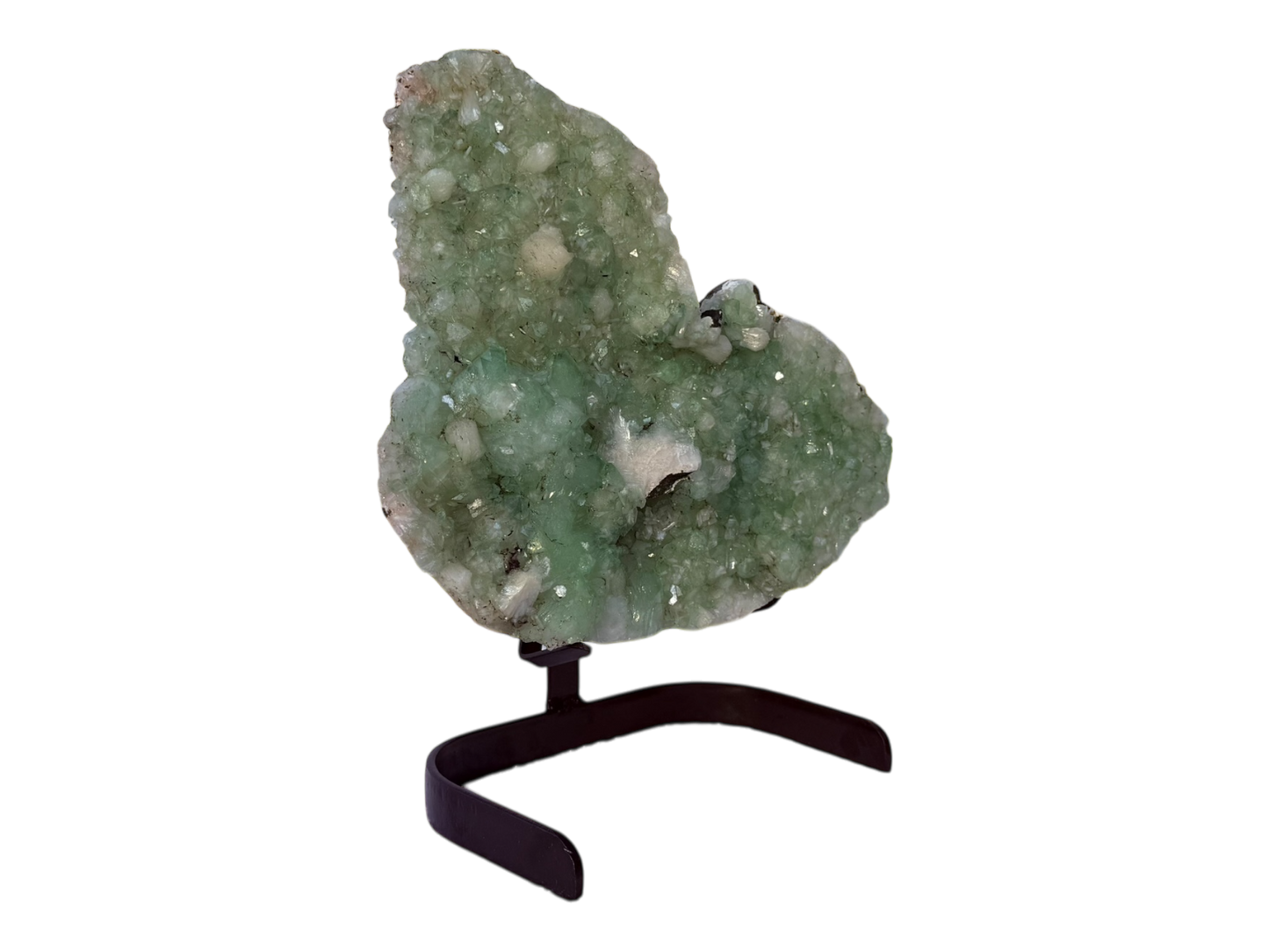 Green Apophyllite with sitilbite