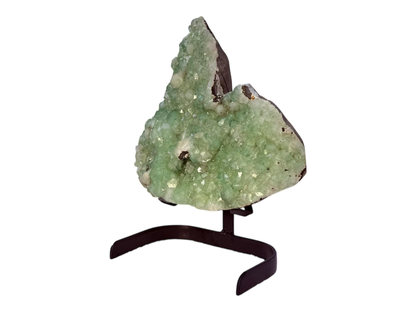 Green Apophyllite with sitilbite