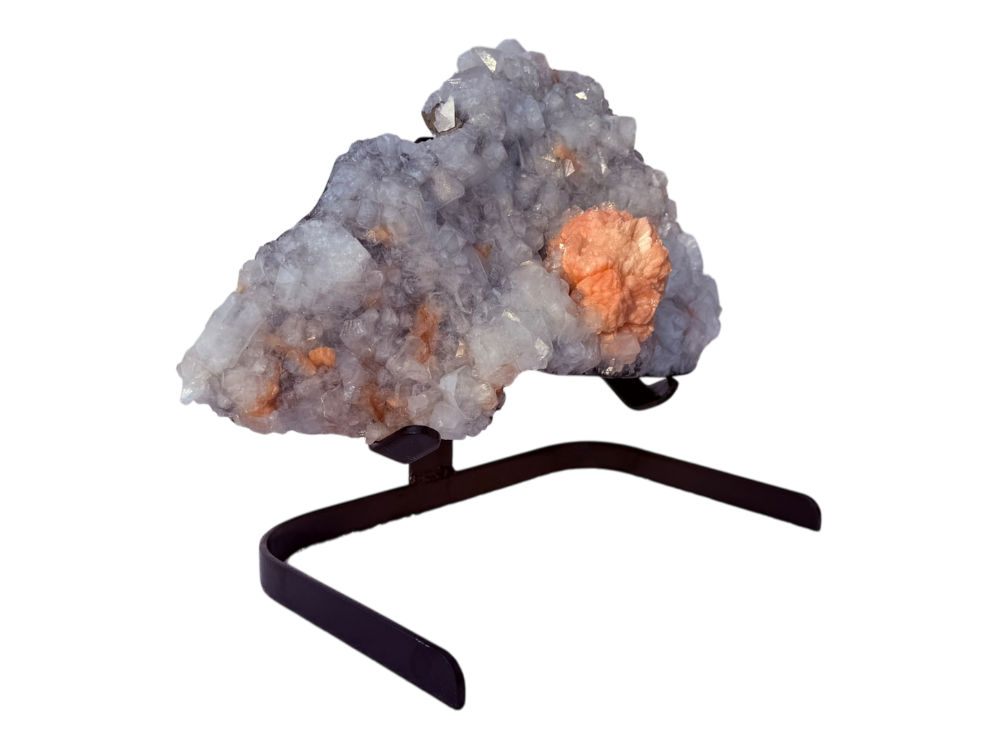 Apophyllite with Stilbite