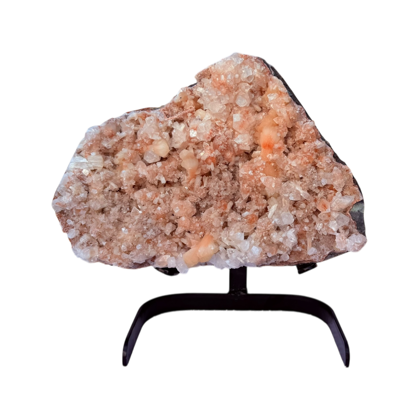 Apophyllite with Stilbite & Heulandite
