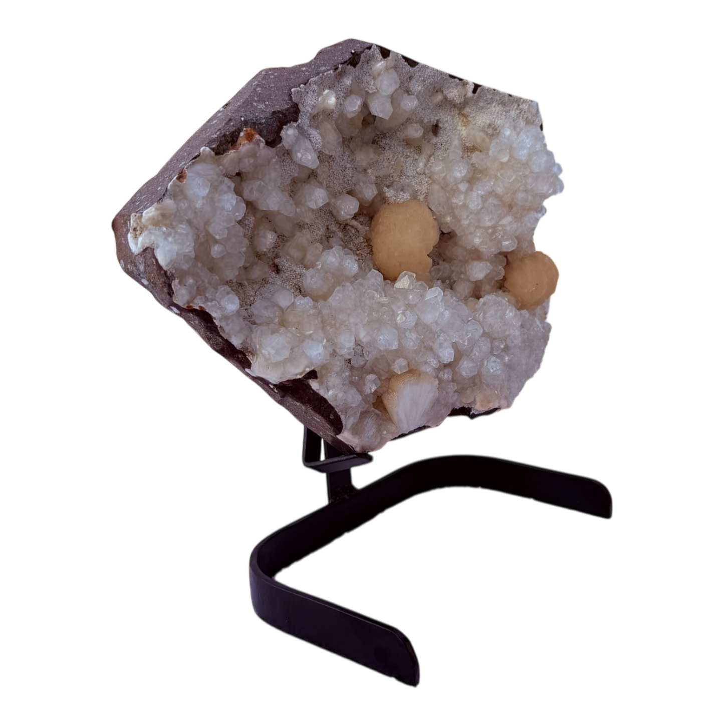 Apophyllite with Stilbite