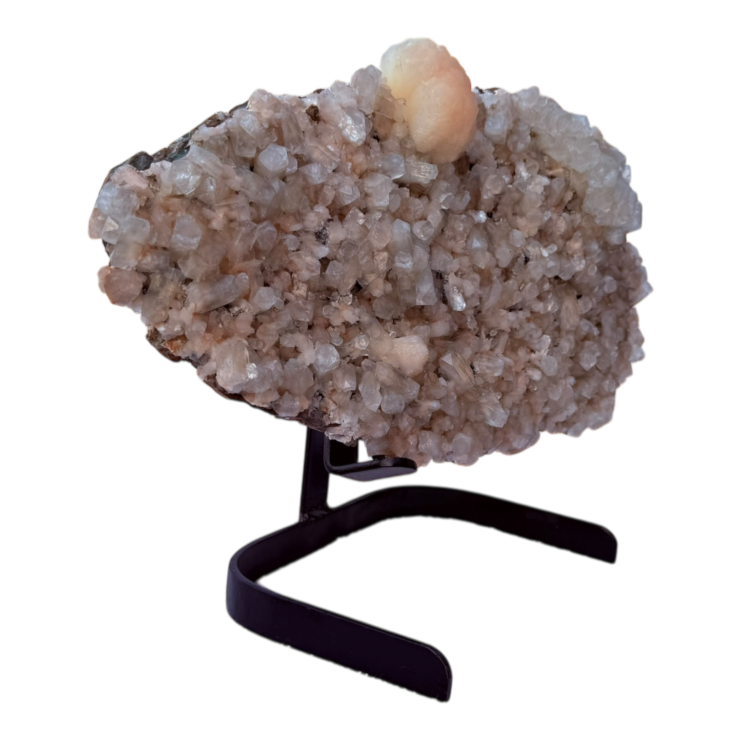 Apophyllite with Stilbite