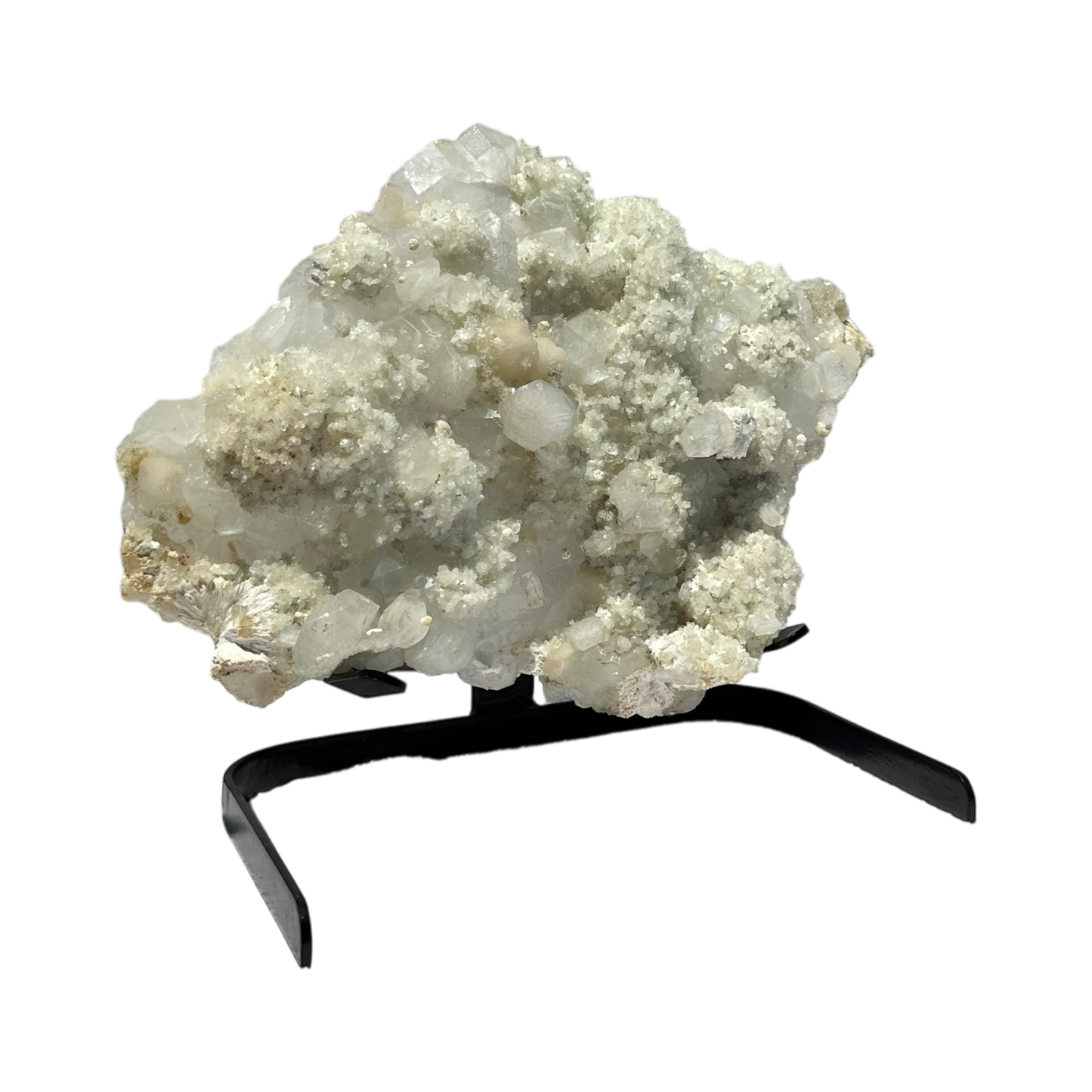 Apophyllite & Stilbite on Mordenite