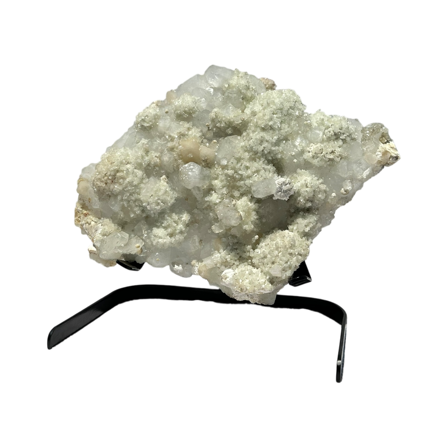 Apophyllite & Stilbite on Mordenite