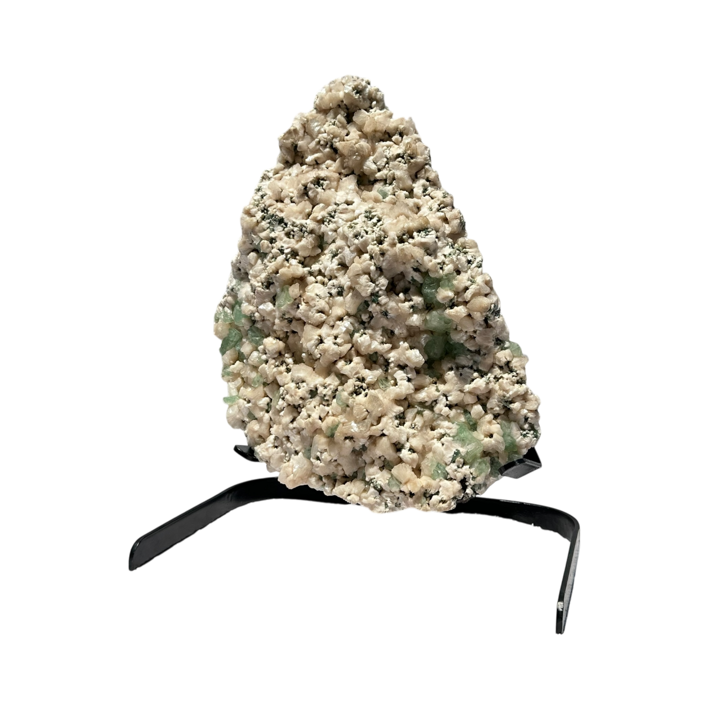 Green Apophyllite with Stilbite
