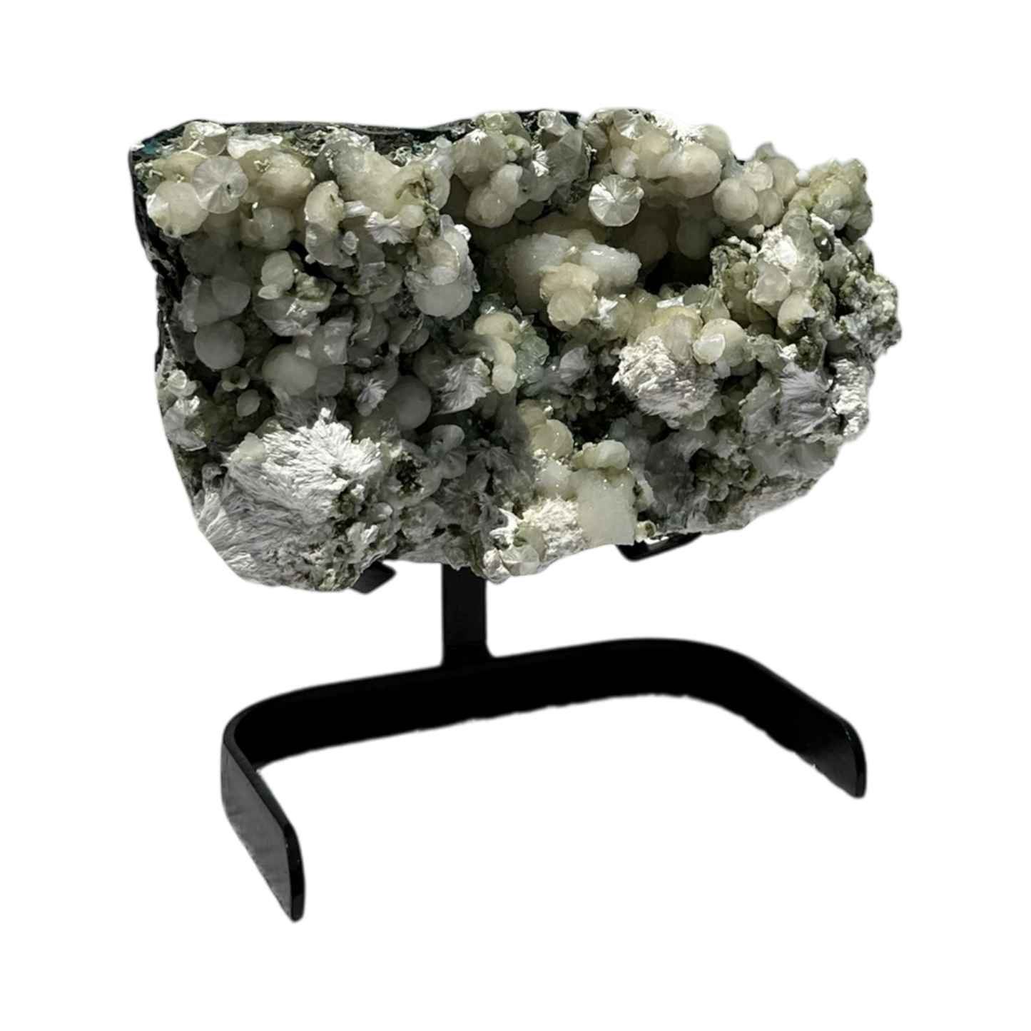 Apophyllite / stilbite /Mordenite on Gyrolite