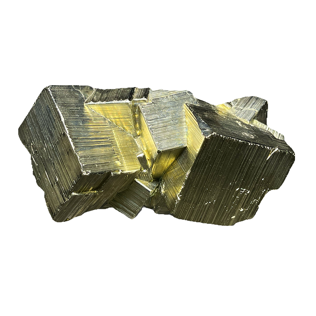 Cubic Pyrite Cluster