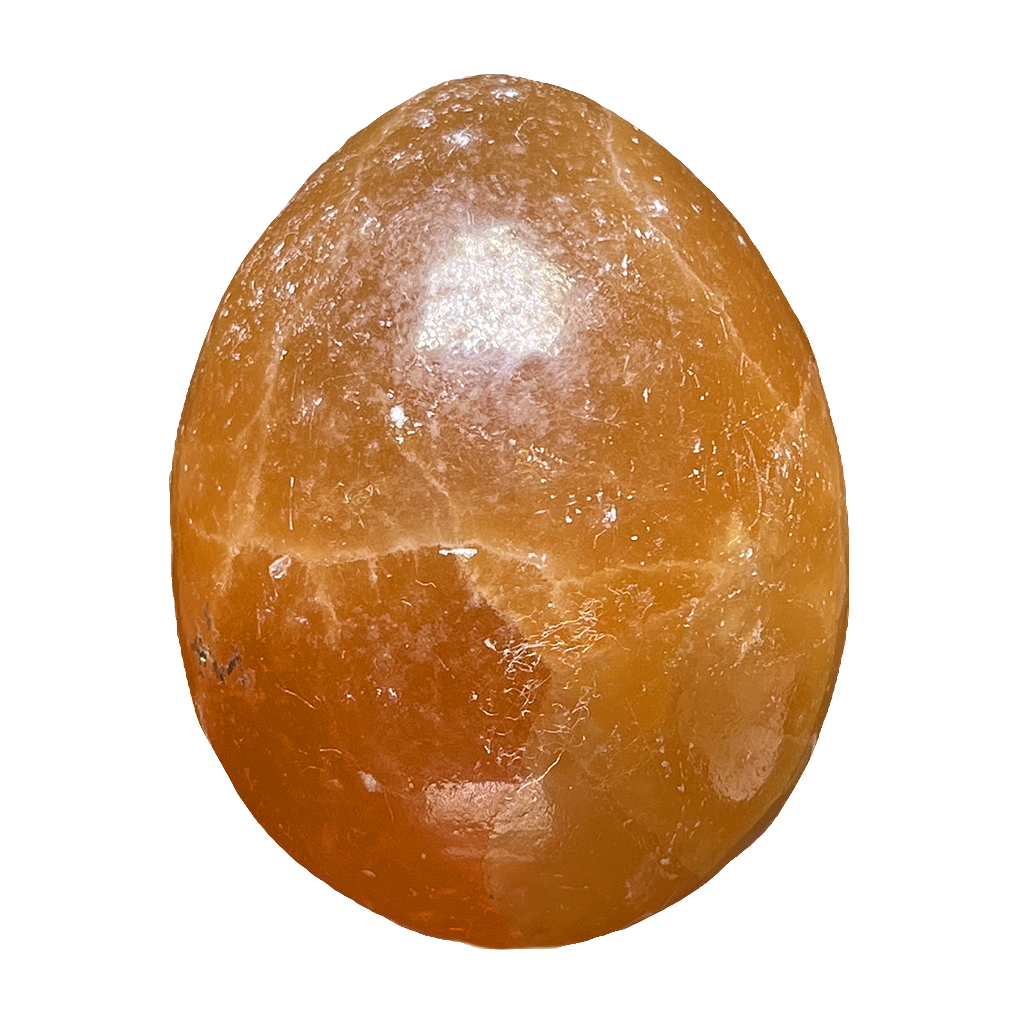 Yellow Calcite Egg