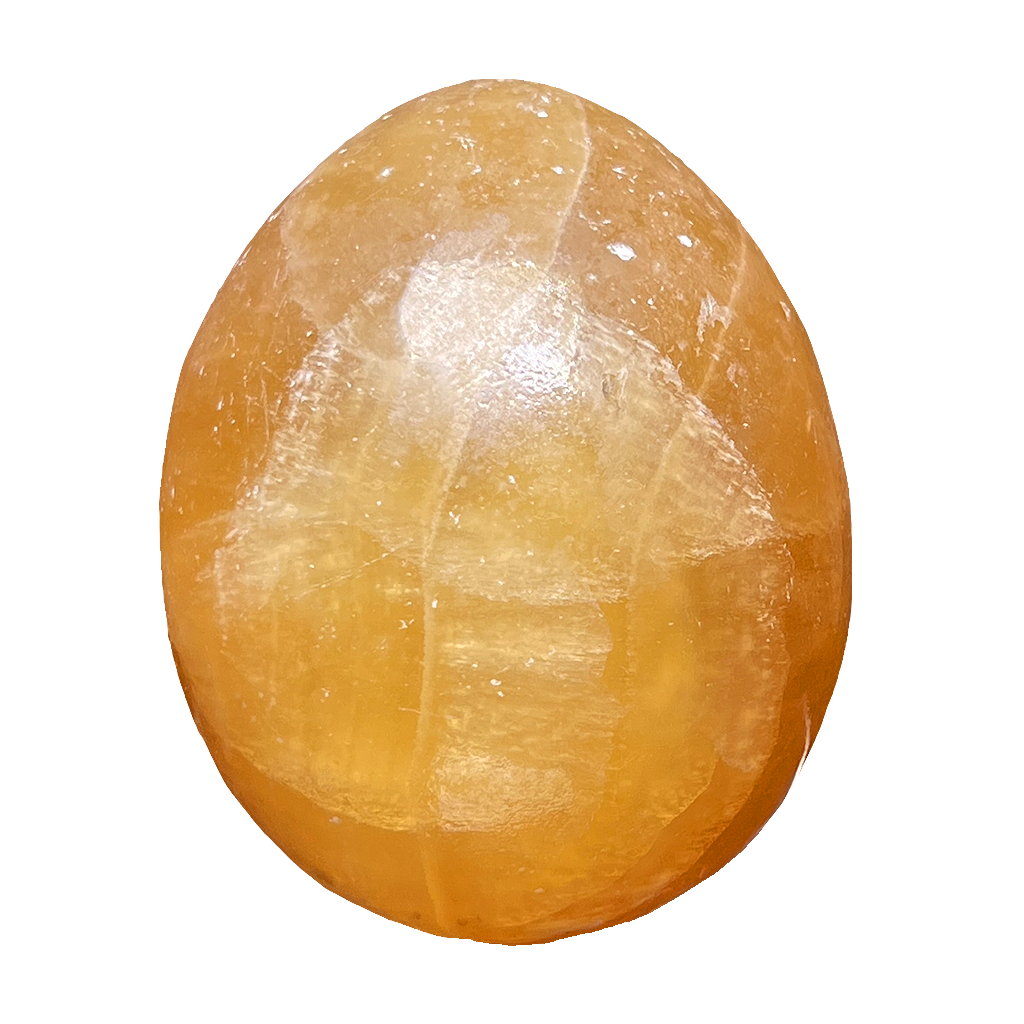 Yellow Calcite Egg