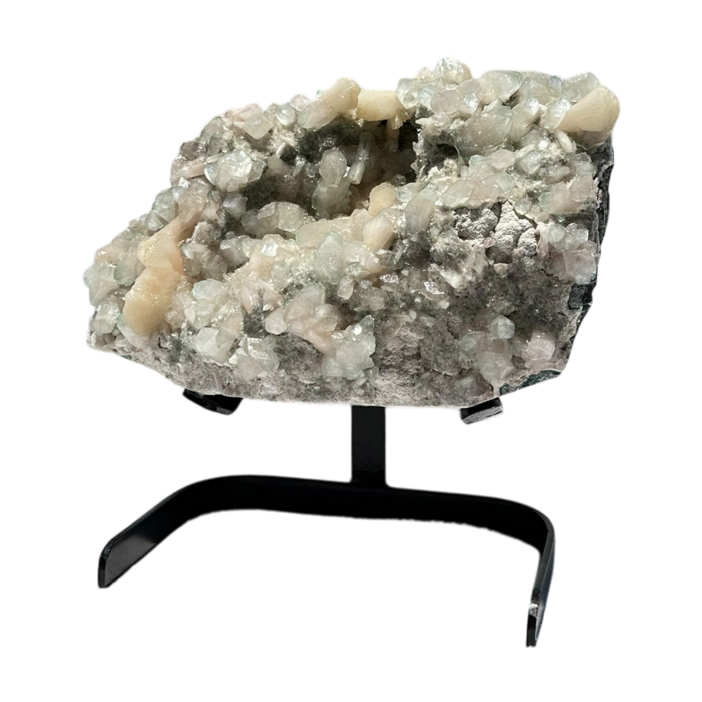 Apophyllite with Stilbite